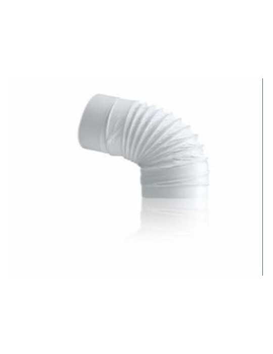 Codo Flexible Tubo Extraccion PVC Redondo Ø100 [LOTE DE 4 Unidades] GONAL