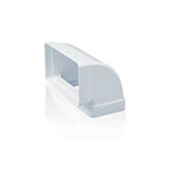 Codo Rect Vertical Tubo Extraccion PVC 110X55MM [LOTE DE 18 Unidades] GONAL