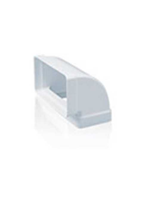 Codo Rect Vertical Tubo Extraccion PVC 110X55MM [LOTE DE 18 Unidades] GONAL