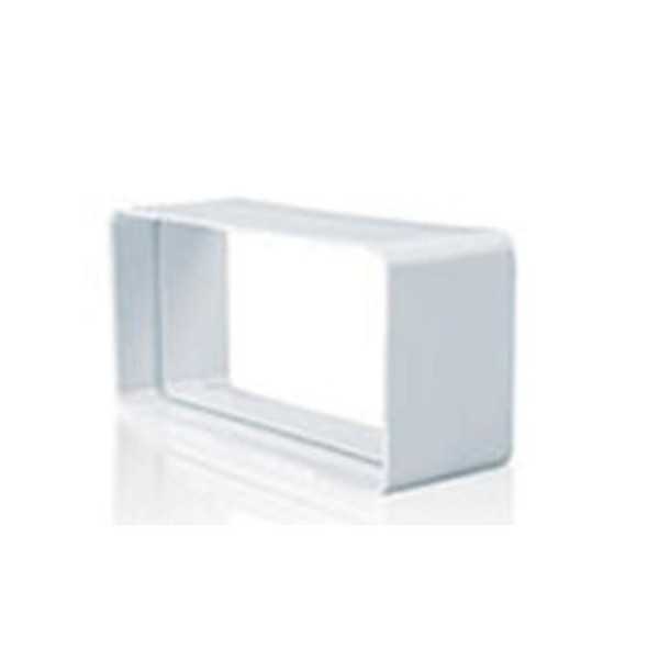 Empalme PVC Rectan. tubo Extraccion 110X55MM. 0510-B [LOTE DE 22 Unidades] GONAL