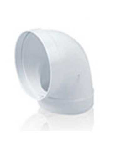 Codo Redondo Tubo Extraccion PVC 90 Ø100MM [LOTE DE 10 Unidades] GONAL