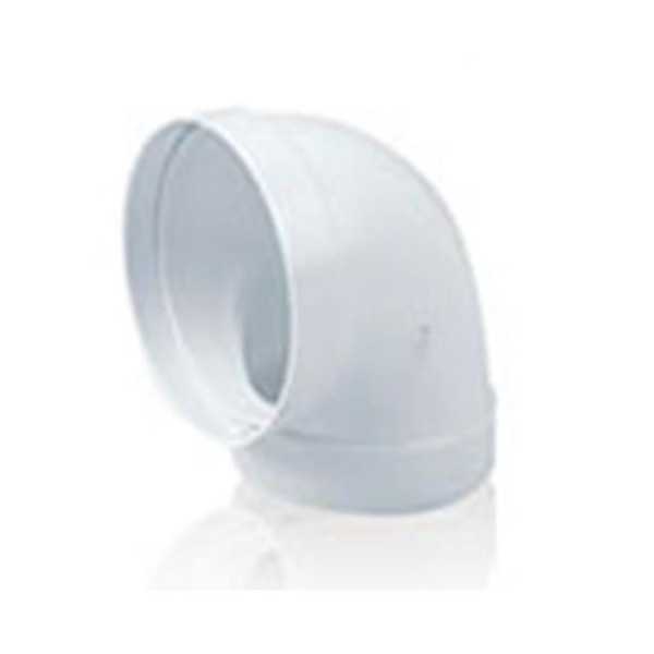 Codo Redondo Tubo Extraccion PVC 90 Ø100MM [LOTE DE 10 Unidades] GONAL