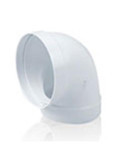 Codo Redondo Tubo Extraccion PVC 90 Ø100MM [LOTE DE 10 Unidades] GONAL