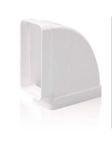 Codo Rect. horiz. Tubo Extraccion PVC 90 150X75MM [LOTE DE 8 Unidades] GONAL