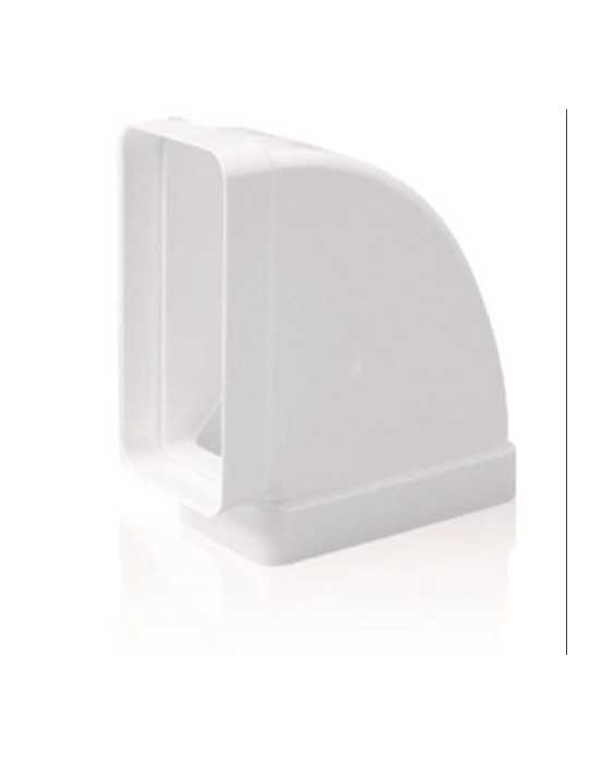 Codo Rect. horiz. Tubo Extraccion PVC 90 150X75MM [LOTE DE 8 Unidades] GONAL