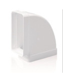 Codo Rect. horiz. Tubo Extraccion PVC 90 150X75MM [LOTE DE 8 Unidades] GONAL
