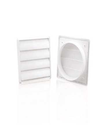 Ventanilla Rejilla Tubo Extraccion PVC Exterior Ø120MM [LOTE DE 8 Unidades] GONAL