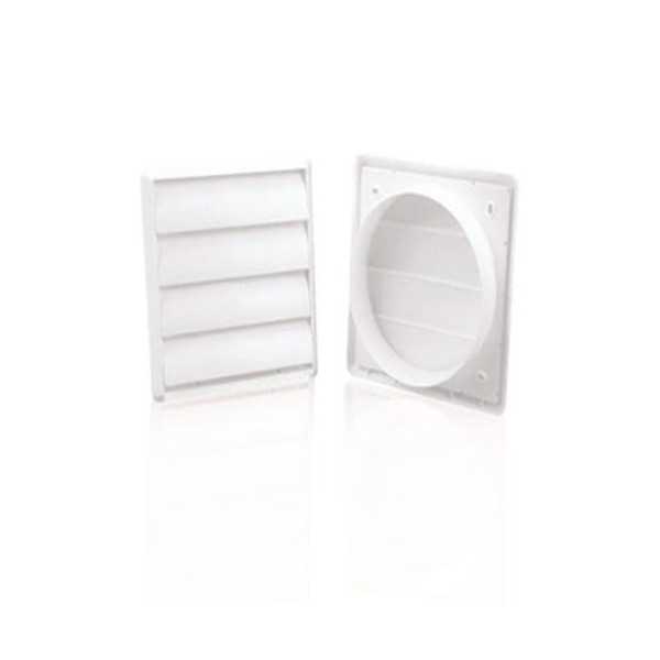 Ventanilla Rejilla Tubo Extraccion PVC Exterior Ø120MM [LOTE DE 8 Unidades] GONAL