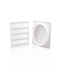 Ventanilla Rejilla Tubo Extraccion PVC Exterior Ø120MM [LOTE DE 8 Unidades] GONAL