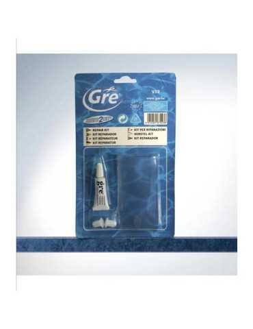 Kit Parches Piscina PVC V12 [LOTE DE 6 Unidades] GRE