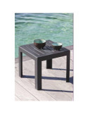 Mesa Miami 40X40CM Antracita 53001002 [LOTE DE 2 Unidades] GROSFILLEX