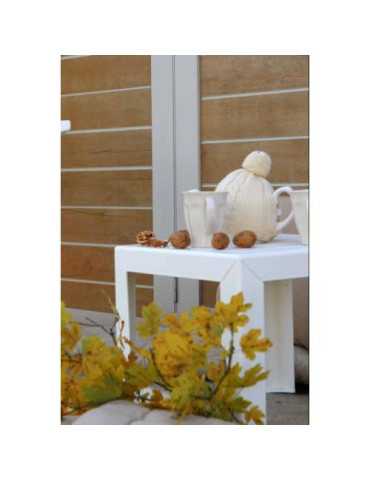 Mesa Miami 40X40CM Blanca 53001004 [LOTE DE 2 Unidades] GROSFILLEX