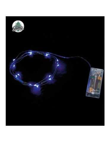 Hilo 1 m 10 LED Azul Pilas 22052 [LOTE DE 26 Unidades] GUIRMA