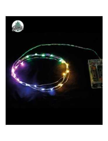 Hilo 1 m 10 LED Multicolor Pilas 22053 [LOTE DE 26 Unidades] GUIRMA