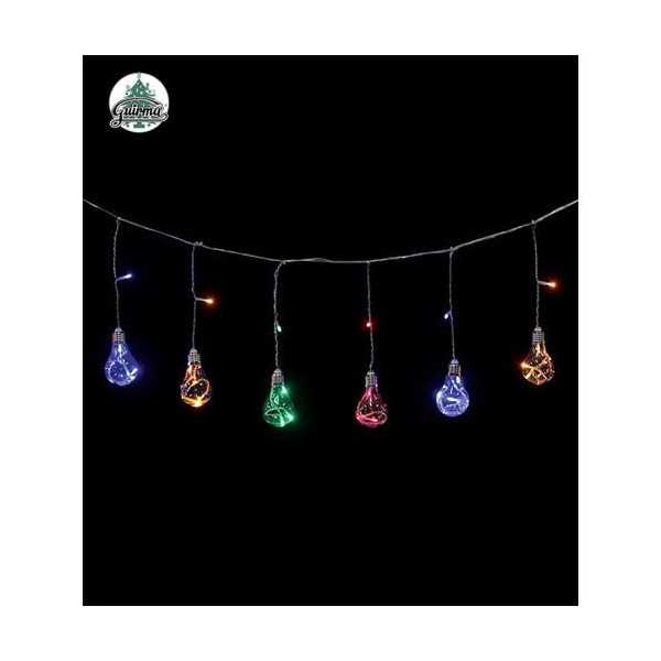 20 Bombillas 4 LED Multicolor 22128 [LOTE DE 2 Unidades] GUIRMA