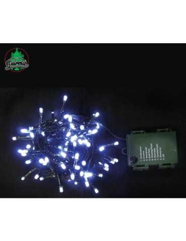 Guirnalda 144 LED Azul Ext. multifu. Pilas 22260 [LOTE DE 6 Unidades] GUIRMA
