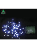 Guirnalda 144 LED Azul Ext. multifu. Pilas 22260 [LOTE DE 6 Unidades] GUIRMA