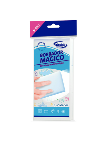 Esponja Borrador Magico 3 Uds [LOTE DE 22 Unidades] GYMCOL-UNECOL