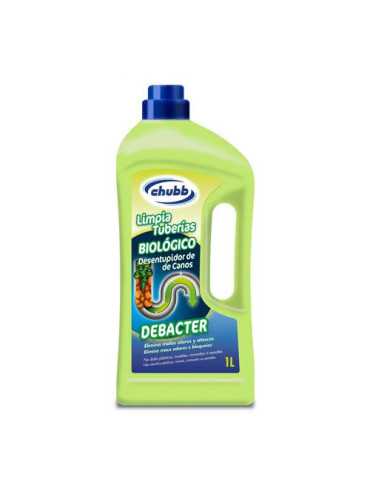 Limpiatuberias Biologico Debacter 1L [LOTE DE 8 Unidades] GYMCOL-UNECOL