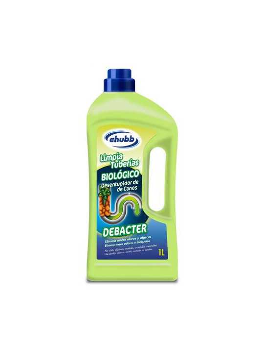 Limpiatuberias Biologico Debacter 1L [LOTE DE 8 Unidades] GYMCOL-UNECOL