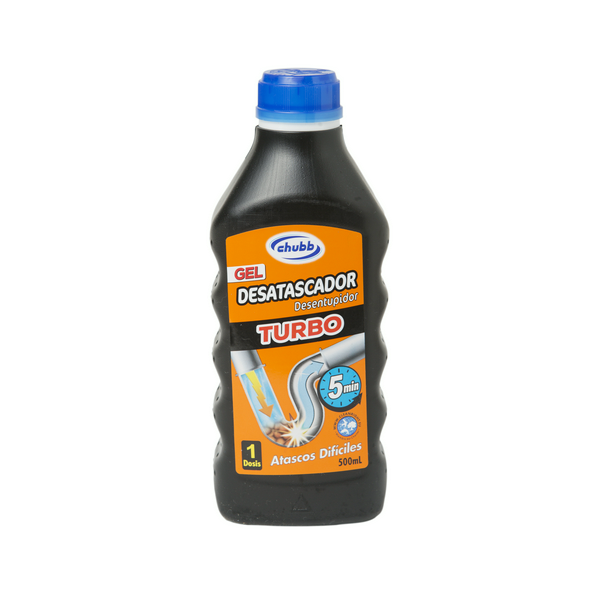 Desatascador Turbo Gel 500ML [LOTE DE 16 Unidades] GYMCOL-UNECOL