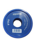 Cinta PTFE, Rollo 50 m X 19 mm X 0,1 mm 0,40G/CM3 [LOTE DE 12 Unidades] GYMCOL-UNECOL