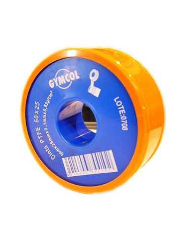 Rollo Teflon 50X2,5 8441 [LOTE DE 8 Unidades] GYMCOL-UNECOL