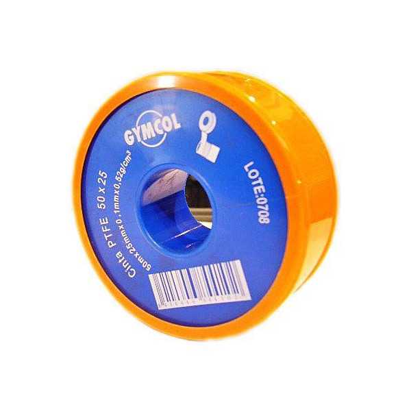 Rollo Teflon 50X2,5 8441 [LOTE DE 8 Unidades] GYMCOL-UNECOL