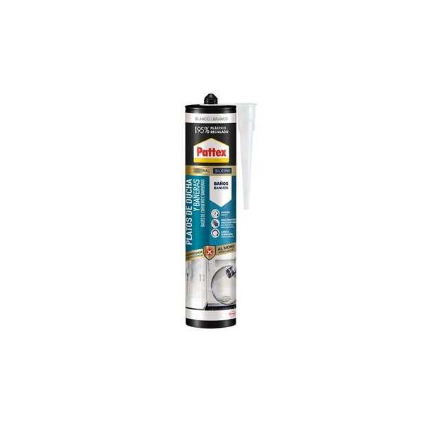 Silicona Especial Plato Ducha y Bañera Blanc 280ML [LOTE DE 4 Unidades] HENKEL