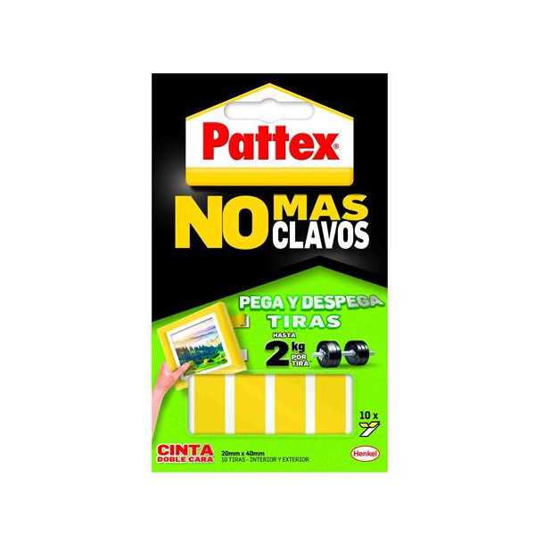 Cinta Doble Cara Pega y Despega No Mas Clavos [LOTE DE 4 Unidades] HENKEL