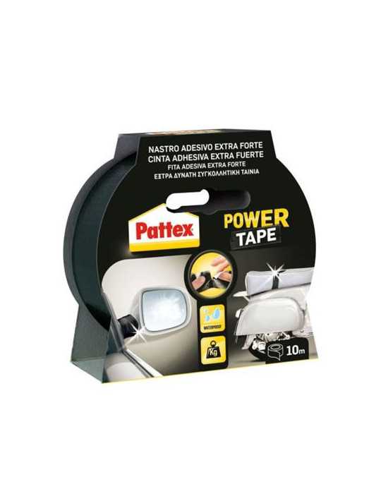Cinta Power-Tape Negra 50X10 1669042 [LOTE DE 4 Unidades] HENKEL