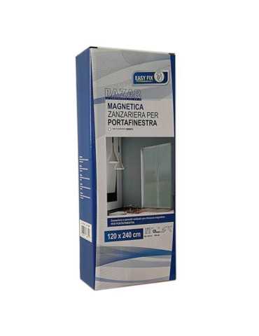 Mosquitera Magnética Puerta 120X240 Blanco [LOTE DE 2 Unidades] HEYAC