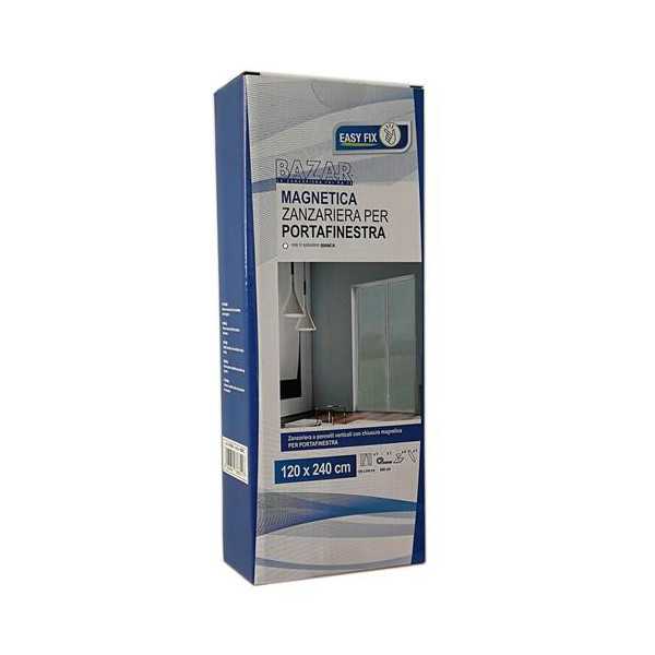 Mosquitera Magnética Puerta 120X240 Blanco [LOTE DE 2 Unidades] HEYAC