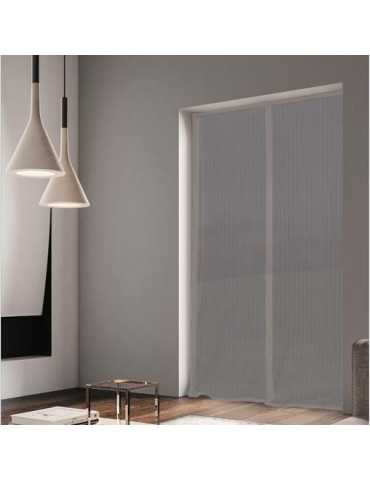Mosquitera Magnética para Puerta 120X240 Gris [LOTE DE 2 Unidades] HEYAC