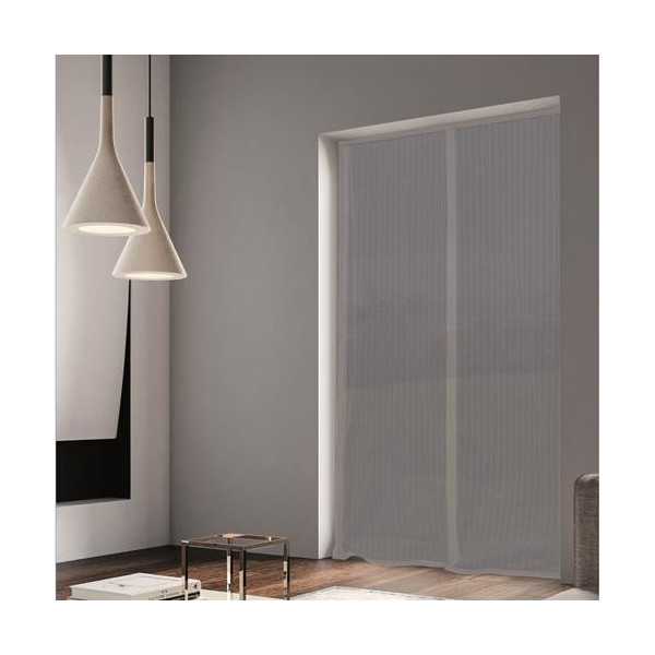 Mosquitera Magnética para Puerta 120X240 Gris [LOTE DE 2 Unidades] HEYAC