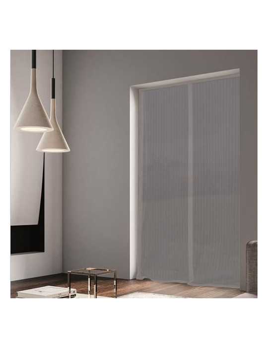 Mosquitera Magnética para Puerta 120X240 Gris [LOTE DE 2 Unidades] HEYAC