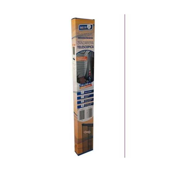 Mosquitera Paneles Telescópica 130 X 240CM [LOTE DE 2 Unidades] HEYAC