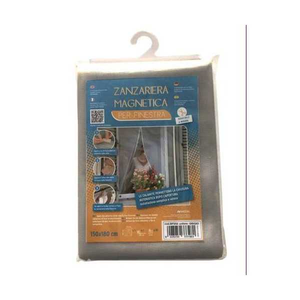 Mosquitera Magnética Ventana 150 X 180 cm [LOTE DE 4 Unidades] HEYAC