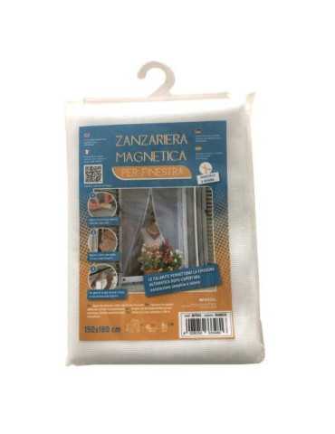 Mosquitera Magnética para Ventana 150X180 Blanca [LOTE DE 4 Unidades] HEYAC