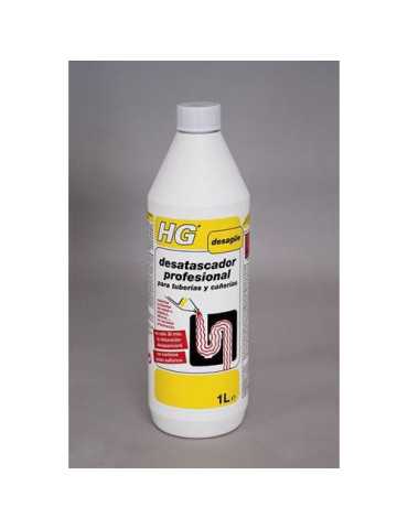 Desatascador Tuberias Profesional 1 L [LOTE DE 4 Unidades] HG