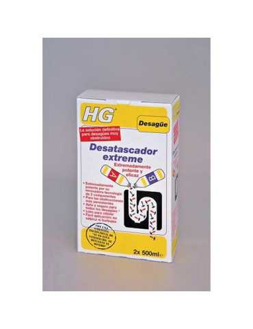 Desatascador Tubería Xtreme 2X500 ml [LOTE DE 2 Unidades] HG