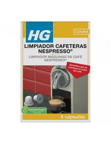Capsulas de Limpieza para Cafeteras Nespresso 6UD [LOTE DE 4 Unidades] HG