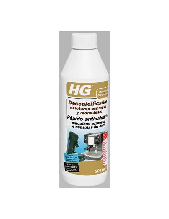 Descalcificador Máquinas Cafe/Monodosis 0.5L [LOTE DE 4 Unidades] HG