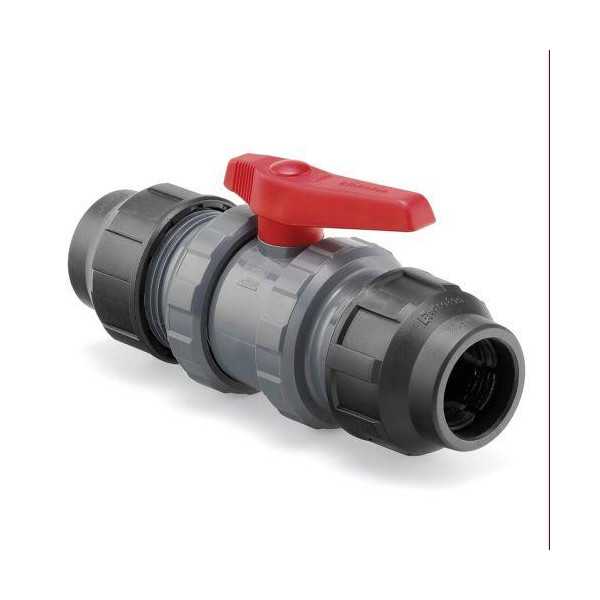 Válvula de Bola sin Fitting Mixta 20MM 9011110 [LOTE DE 4 Unidades] HIDROTEN