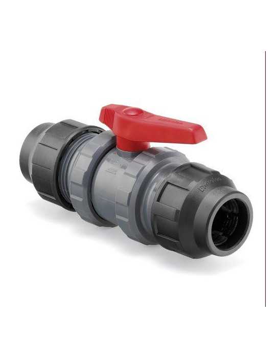 Válvula de Bola sin Fitting Mixta 25MM 1011111 [LOTE DE 4 Unidades] HIDROTEN