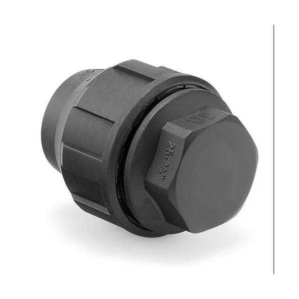Tapón Final PP para PE 32MM 1012030 [LOTE DE 12 Unidades] HIDROTEN