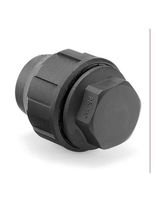 Tapón Final PP para PE 32MM 1012030 [LOTE DE 12 Unidades] HIDROTEN