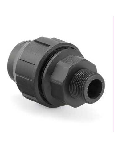Enlace Mixto Rosca Macho PP para PE 25MM-3/4 [LOTE DE 18 Unidades] HIDROTEN