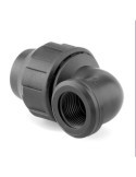 Enlace Mixto Codo Rosca Hembra PP para PE 32MM-1 [LOTE DE 10 Unidades] HIDROTEN