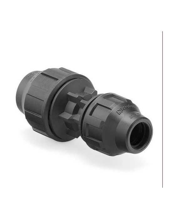 Enlace Recto Reducido PP para PE 25MM a 20MM [LOTE DE 14 Unidades] HIDROTEN